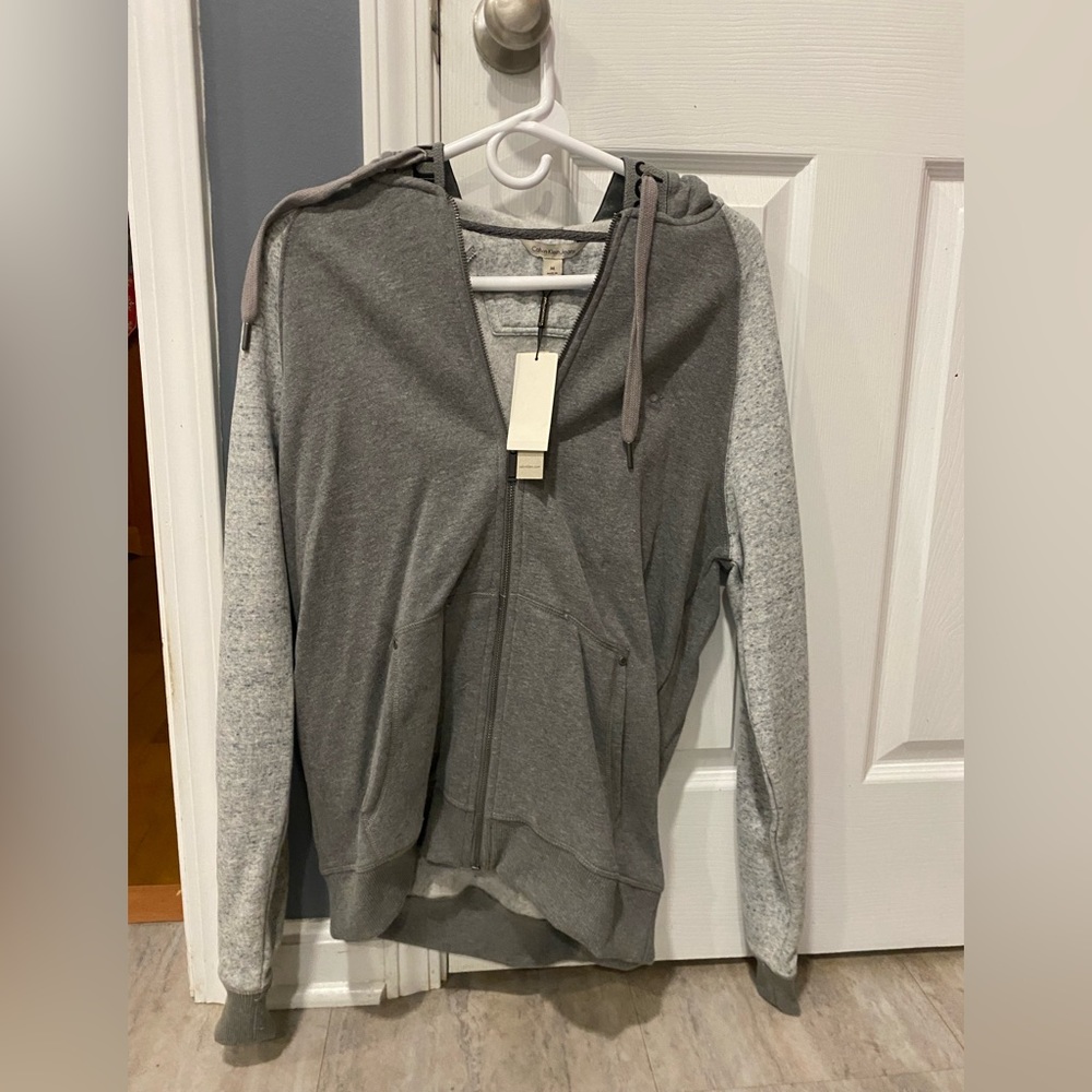 Calvin Klein zip up sweatshirt